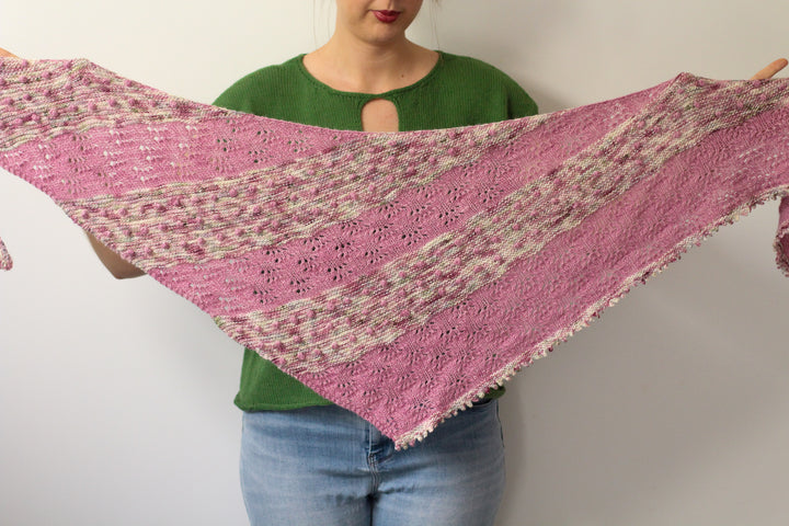 Project: Tenkiller Shawl by Andrea Cull