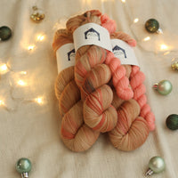 2025 Hand Dyed Christmas Collection | Merino Cashmere Sock Sets