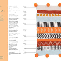 Mix and Match Modern Crochet Blankets: 100 Patterned and Textured Stripes for 1000s of Unique Throws