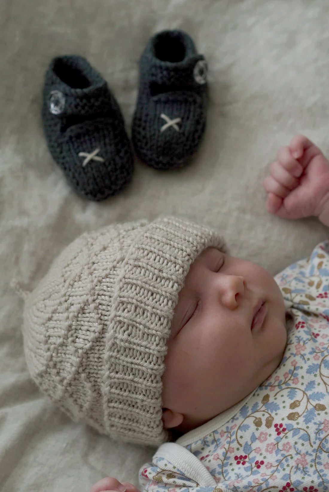 Princess Maude Beanie & Boots by Lisa F Design | Printed Pattern