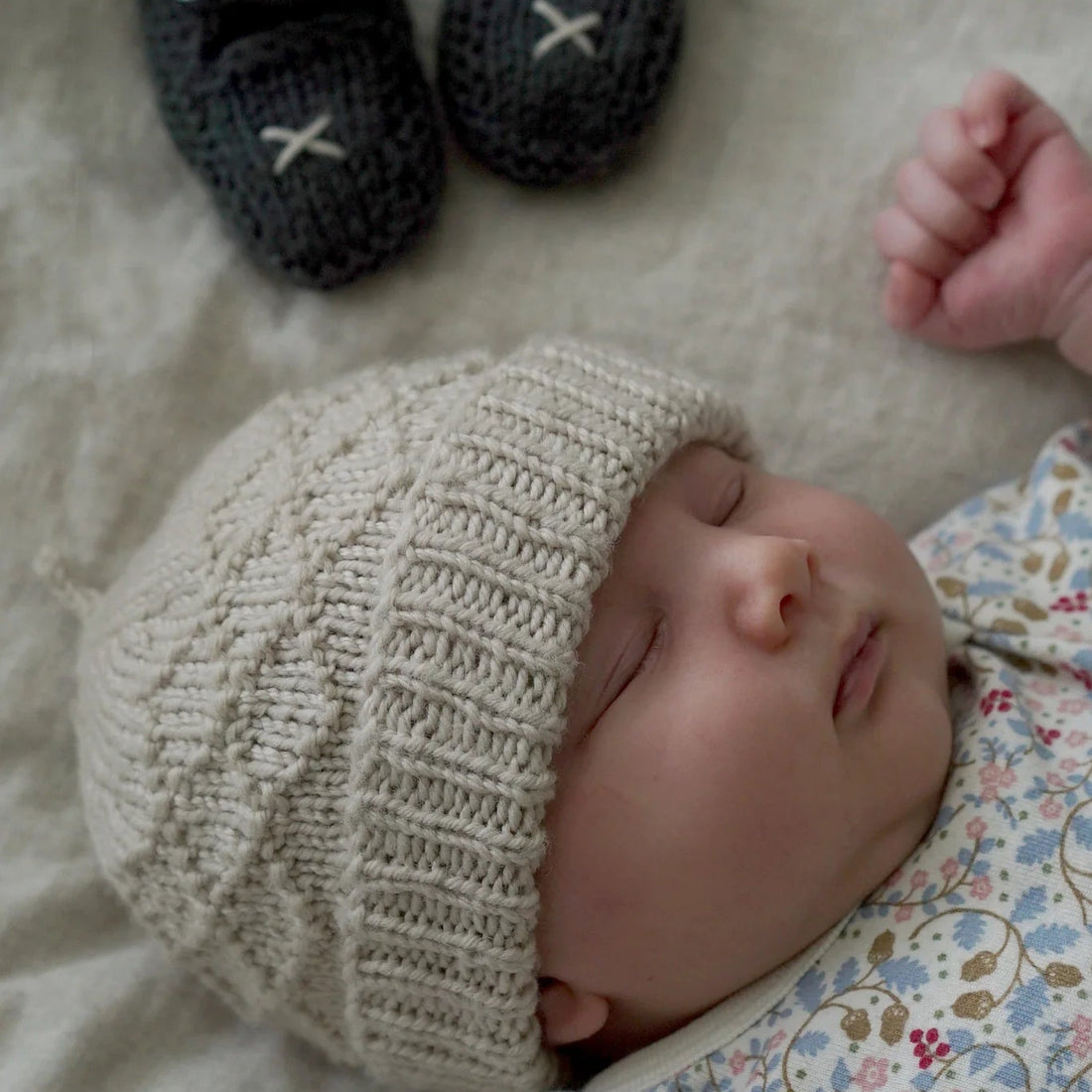 Princess Maude Beanie & Boots by Lisa F Design | Printed Pattern