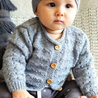 Clementina Cardigan and Hat by Lisa F Design | Printed Pattern