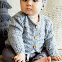 Clementina Cardigan and Hat by Lisa F Design | Printed Pattern