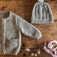 Taylor Cardigan and Hat by Lisa F Design | Printed Pattern