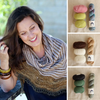 Belle Shawl by Libby Jonson | Knitting Kit