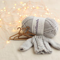 Cabled Mini Jumper (Sweater) Ornaments | Complete Knitting Kit