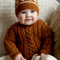 Morgan Sweater and Hat by Lisa F Design | Printed Pattern