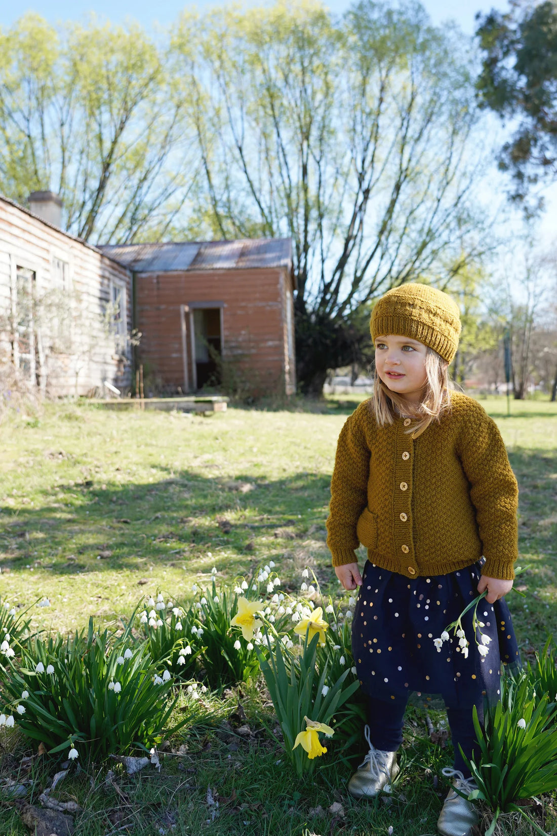 Rowan Cardigan and Hat by Lisa F Design | Kids 1-10 years Printed Pattern
