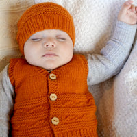 Finlay Vest and Hat by Lisa F Design | Printed Pattern