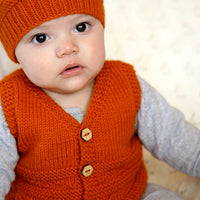 Finlay Vest and Hat by Lisa F Design | Printed Pattern