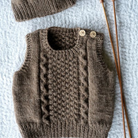 Noa Vest and Hat by Lisa F Design | Printed Pattern