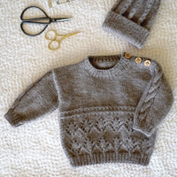 Lottie Sweater and Hat by Lisa F Design | Printed Pattern
