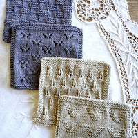 Washcloth Set 02 by Lisa F Design | Printed Pattern