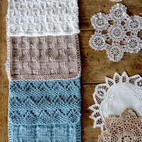Washcloth Set 01 by Lisa F Design | Printed Pattern