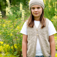 Collete Vest and Hat by Lisa F Design | Kids 1-10 years Printed Pattern