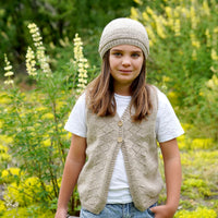 Collete Vest and Hat by Lisa F Design | Kids 1-10 years Printed Pattern