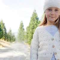 Kelsey Cardi and Hat by Lisa F Design | Kids 1-10 years Printed Pattern