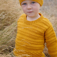 Goldie Sweater and Hat by Lisa F Design | Kids 1-10 years Printed Pattern