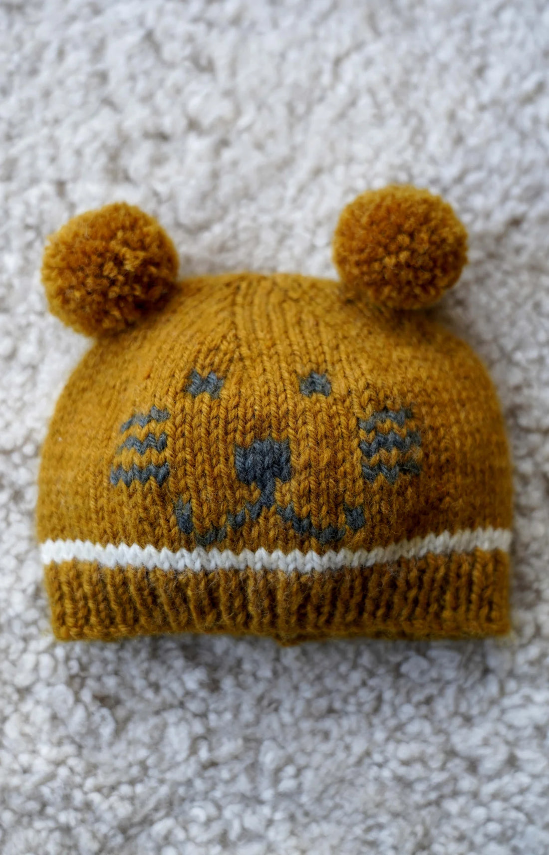 Farmyard Friends Hat/Beanie by Lisa F Design | Printed Pattern