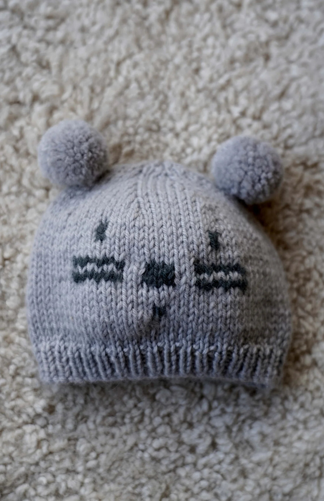 Farmyard Friends Hat/Beanie by Lisa F Design | Printed Pattern
