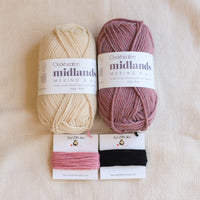 Marshmallow Bunny Mug Cosy | Complete Knitting Kit