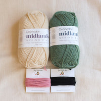 Marshmallow Bunny Mug Cosy | Complete Knitting Kit