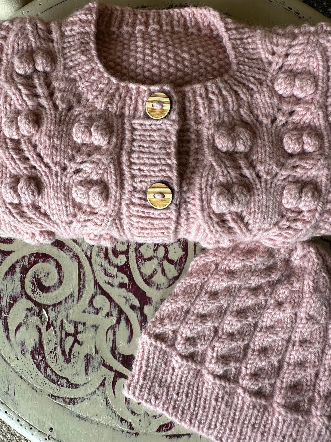Dahlia Cardigan and Hat by Lisa F Design | Printed Pattern