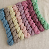 Macaron Mini Set | Hand Dyed 8 x 20g Mini Skeins
