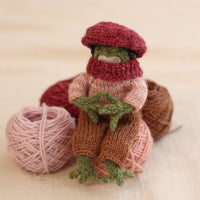 Frog Knitting Kit | Pink Edition