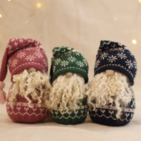 Nordic Christmas Gnome | PINK Knitting Kit