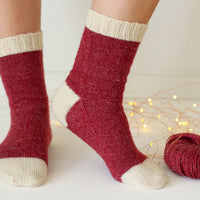 Learn to Knit Socks Kit | Two-Tone