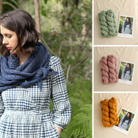 Linarii Shawl | Baby Alpaca Silk Kit