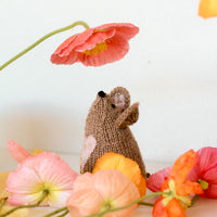 Tea Mouse Knitting Kit | Woolly