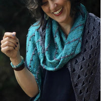 Thunder Cloud Kisses Shawl | Printed Pattern