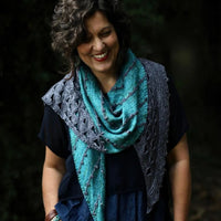 Thunder Cloud Kisses Shawl | Printed Pattern