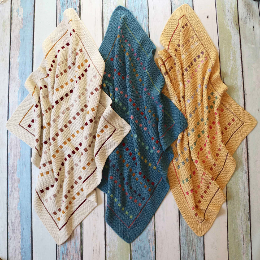 Avery Baby Blanket by Debra Kinsey | Printed Pattern