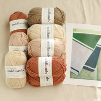 Walter Baby Blanket Knitting Kit | Beginner Friendly