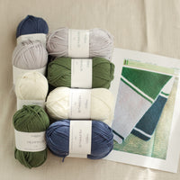 Walter Baby Blanket Knitting Kit | Beginner Friendly