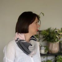 Cassie Colourblock Cowl | PDF Knitting Pattern