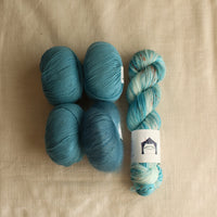 Belle Shawl by Libby Jonson | Luxe Knitting Kit