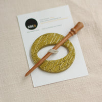 Handmade Ceramic Shawl Pin