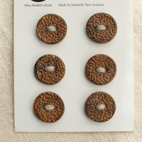 Handmade Ceramic Buttons | Medium