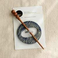 Handmade Ceramic Shawl Pin