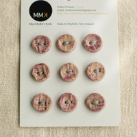 Handmade Ceramic Buttons | Round