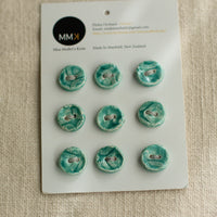 Handmade Ceramic Buttons | Round