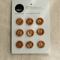 Handmade Ceramic Buttons | Round