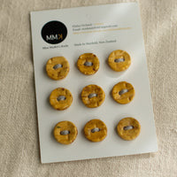 Handmade Ceramic Buttons | Round