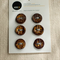 Handmade Ceramic Buttons | Medium