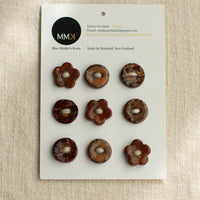 Handmade Ceramic Buttons | Mini Mix Sheets