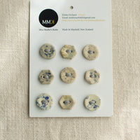 Handmade Ceramic Buttons | Mini Mix Sheets